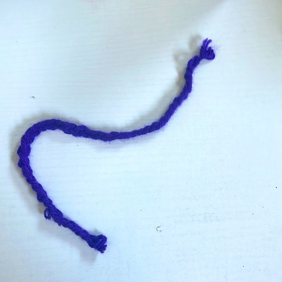 Crocheted chain for accessories, can be used at bracelets - Picture 1 of 3